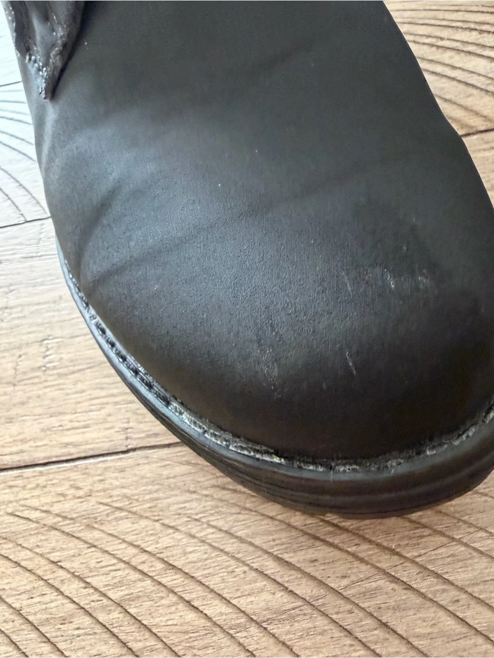 POLAR Black Quilted Lace-Up Zipper Winter Boots